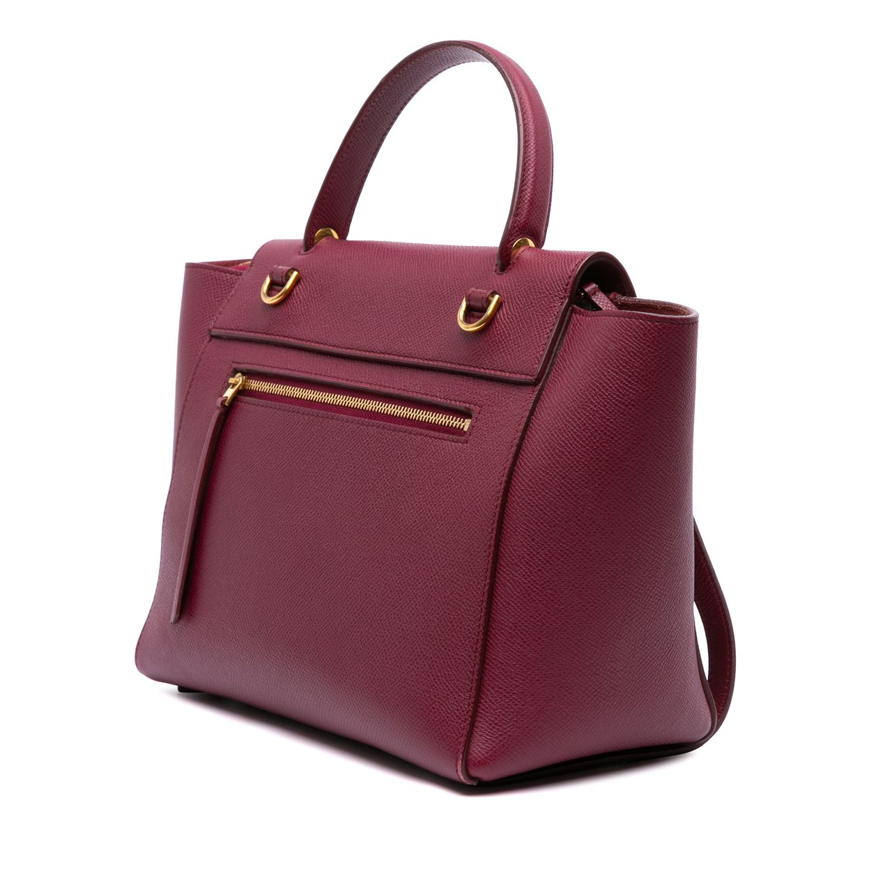 Celine Micro Grained Calfskin Belt Bag Rood