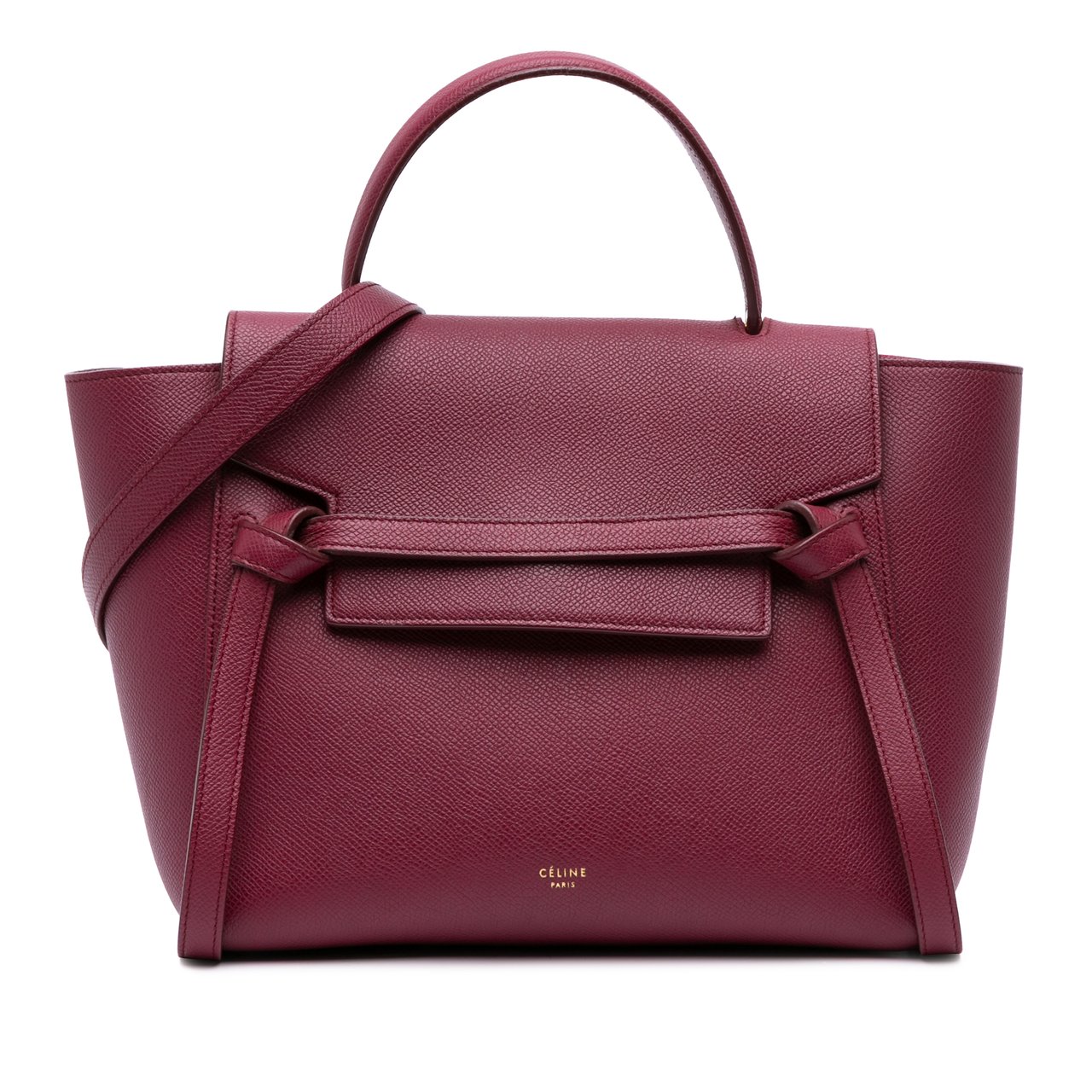 Celine Micro Grained Calfskin Belt Bag Rood