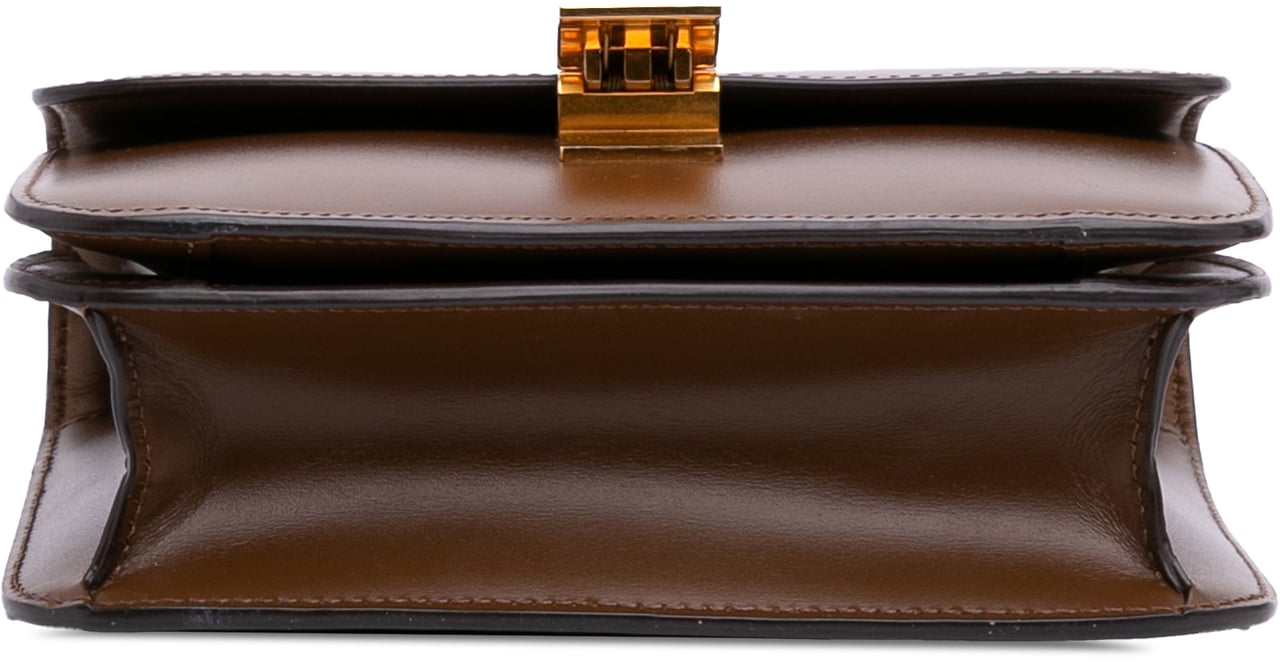 Celine Teen Calfskin Classic Box Bruin