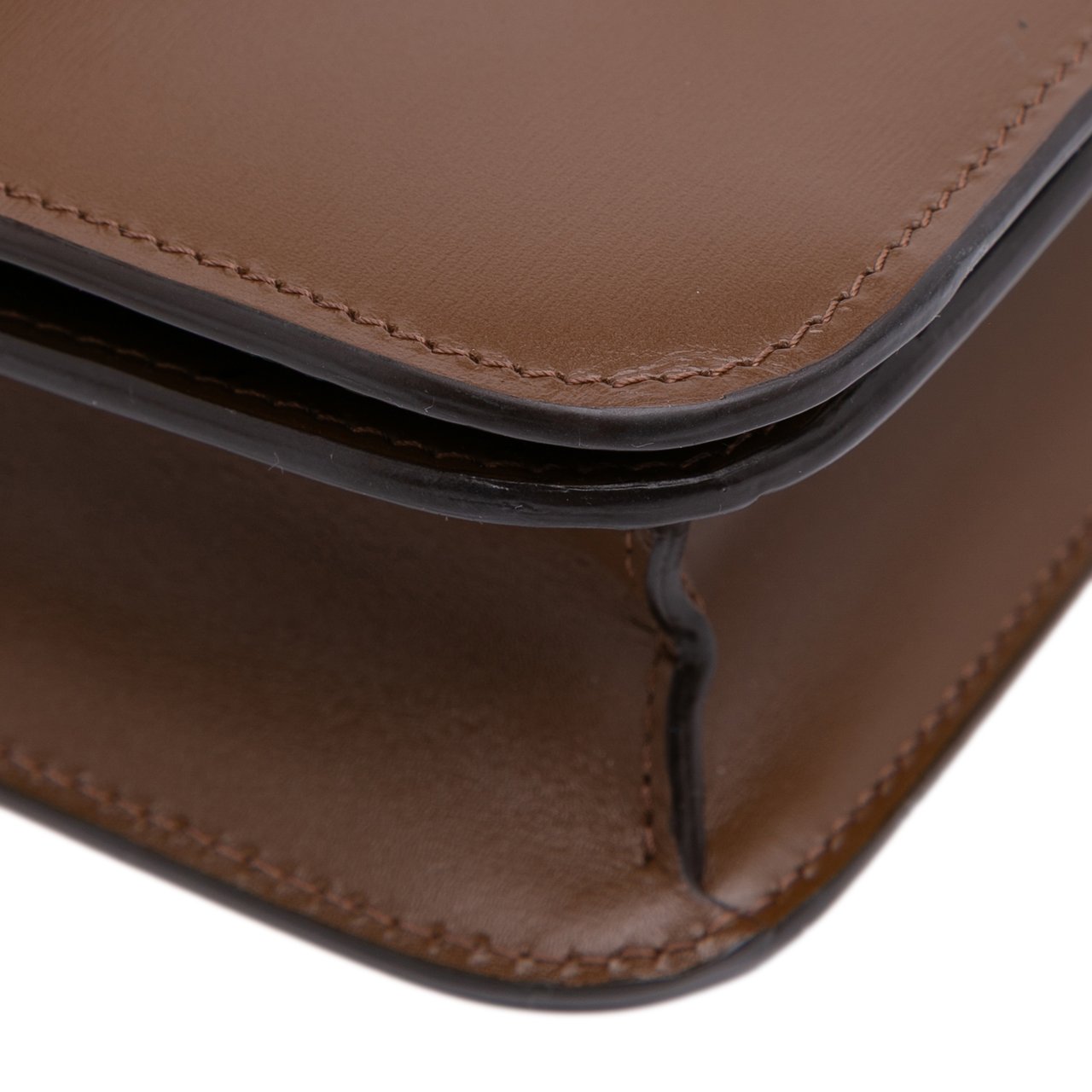 Celine Teen Calfskin Classic Box Bruin