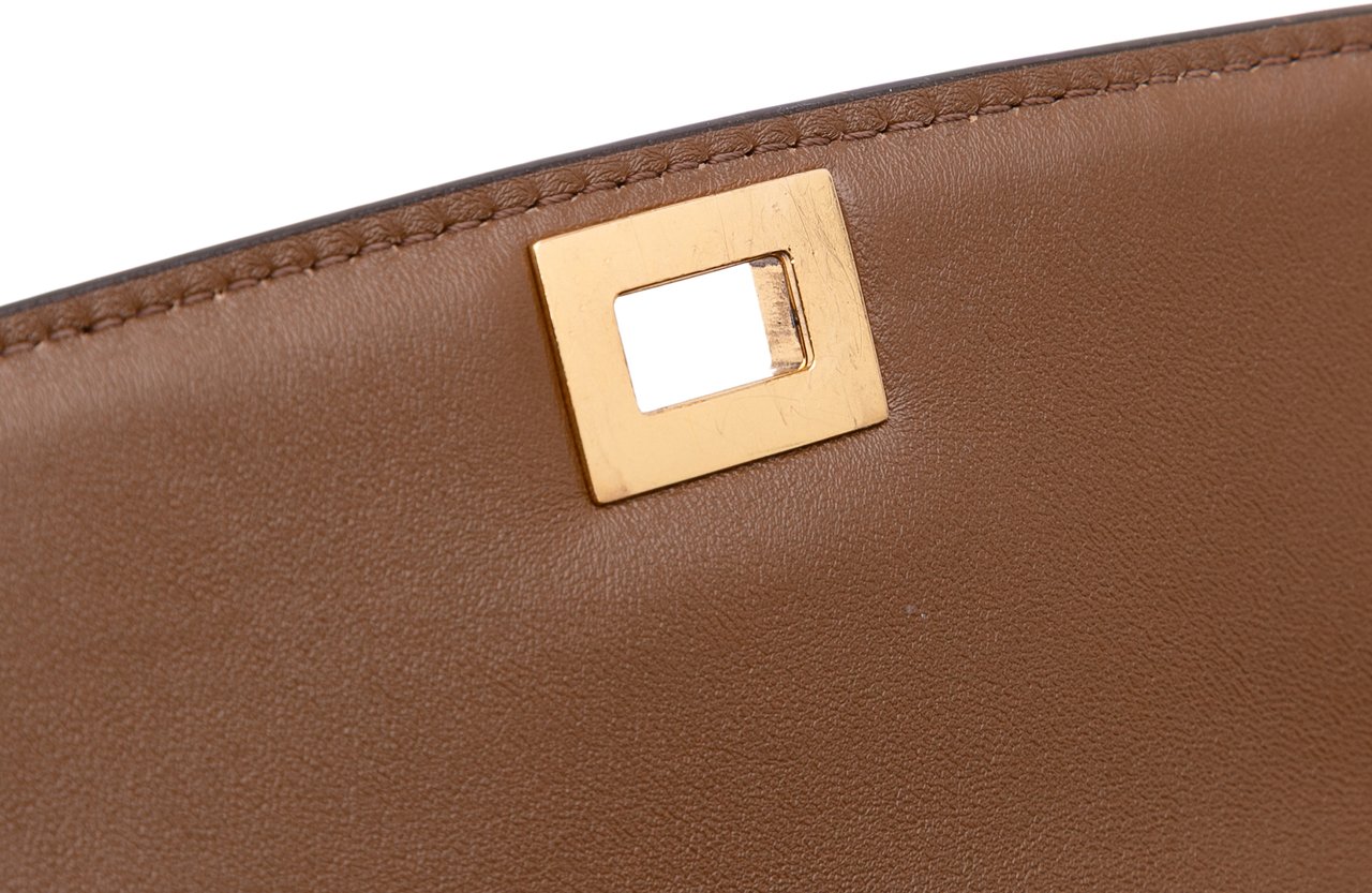 Celine Teen Calfskin Classic Box Bruin