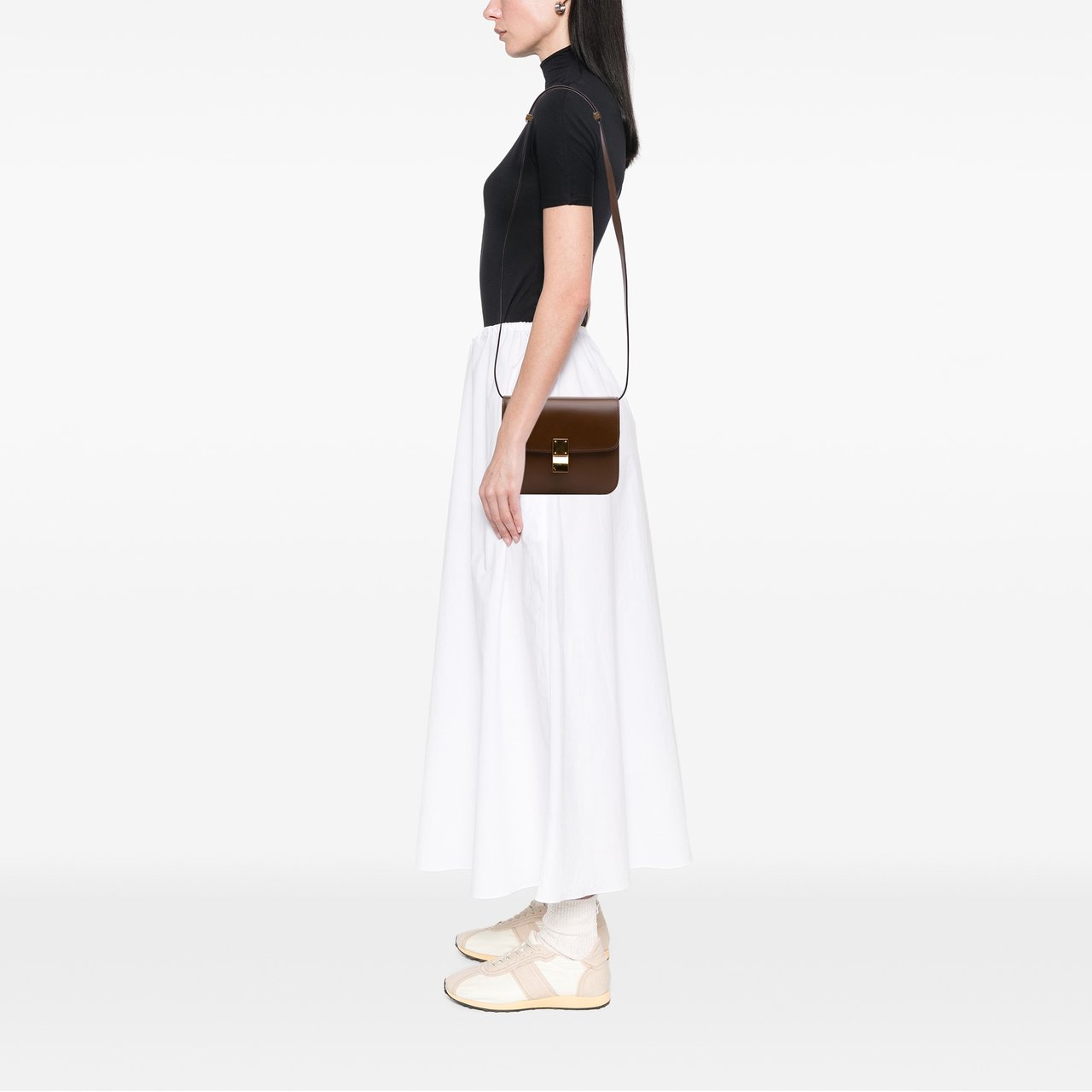 Celine Teen Calfskin Classic Box Bruin