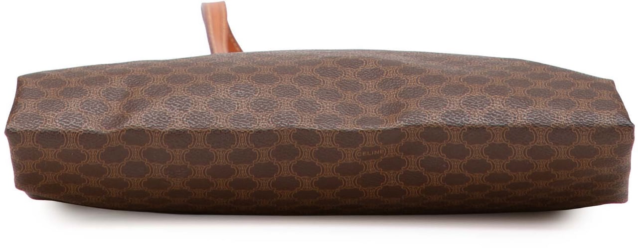 Celine Macadam Coated Canvas Tote Bruin