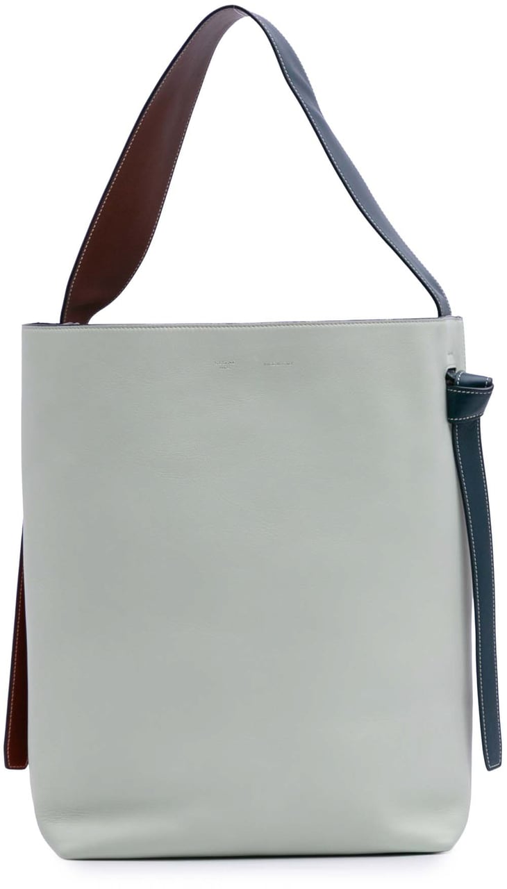 Celine Small Shiny Smooth Calfskin Twisted Cabas Tote Rood