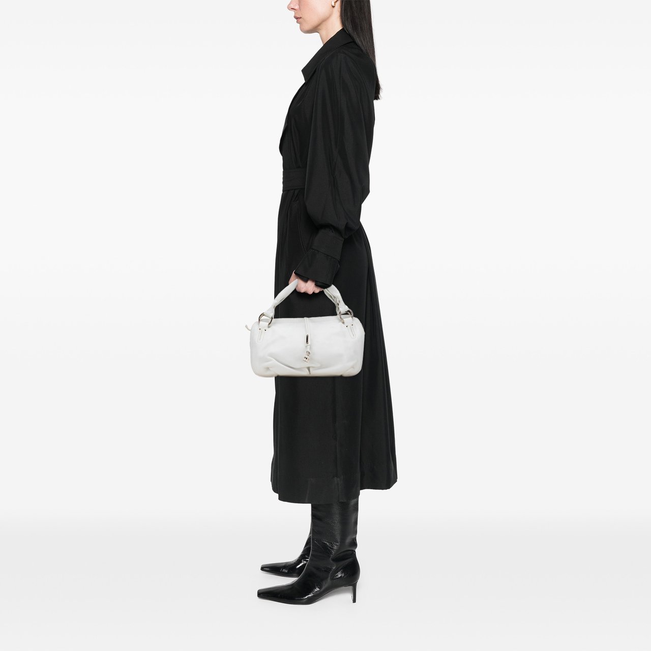 Celine Calfskin Bittersweet Hobo Wit