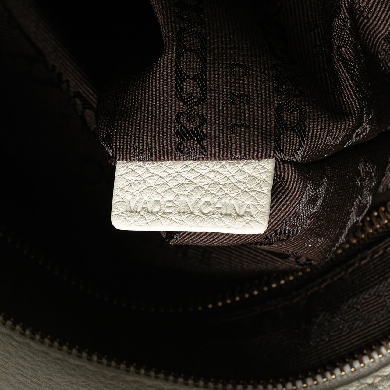 Celine Calfskin Bittersweet Hobo Wit