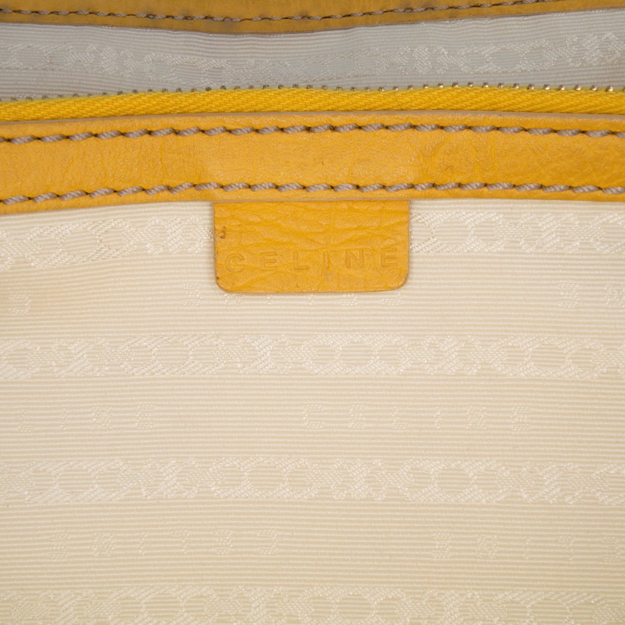 Celine Canvas Boogie Handbag Bruin