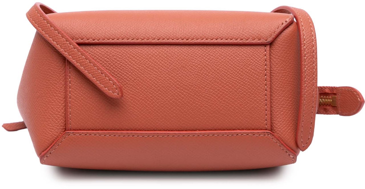 Celine Pico Grained Calfskin Belt Bag Oranje