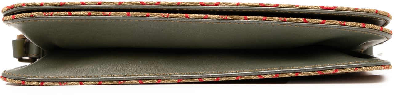 Celine C Macadam Canvas Shoulder Bag Bruin