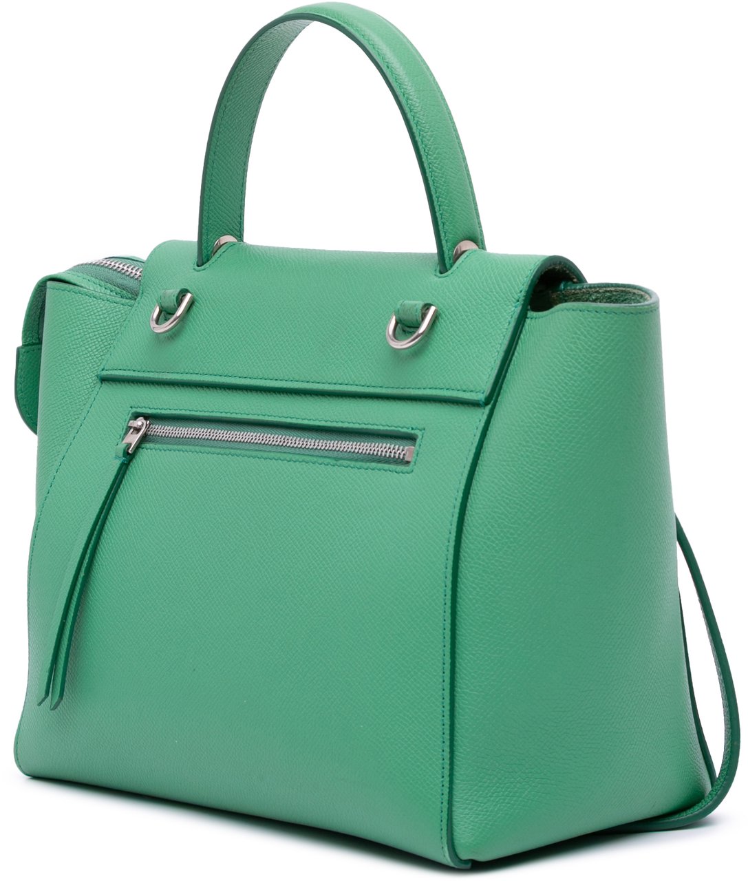 Celine Mini Grained Calfskin Belt Bag Groen