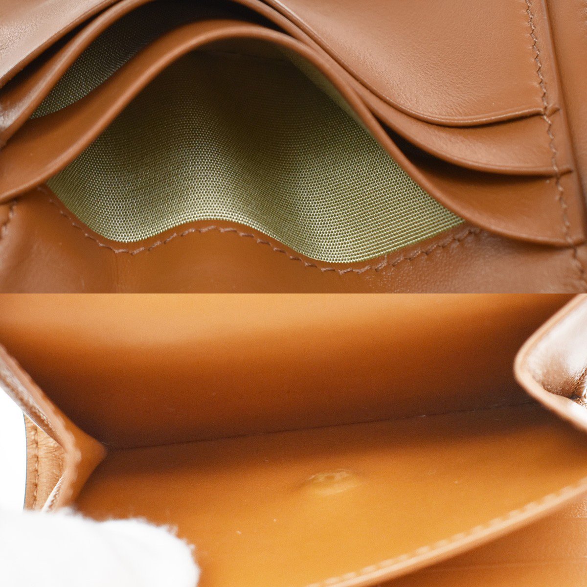 Celine Celine Strap wallet Triomphe coated canvas Bruin