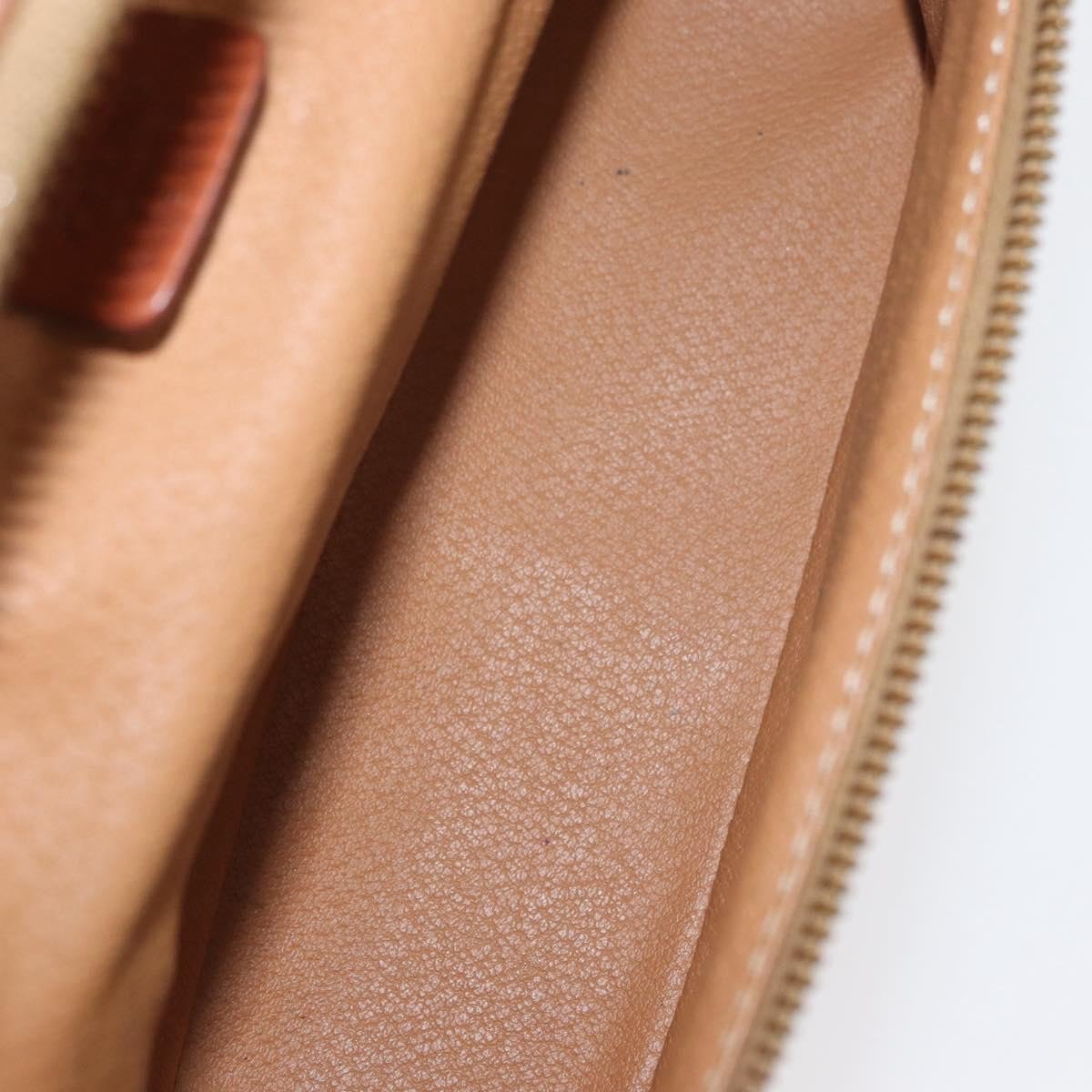 Celine Celine Macadam Vanity Bag Canvas Bruin