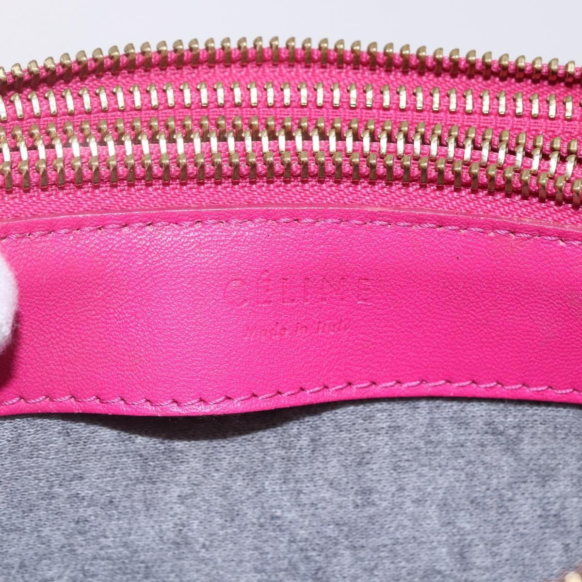 Celine Celine Trio Crossbody Bag Leather Small Blauw