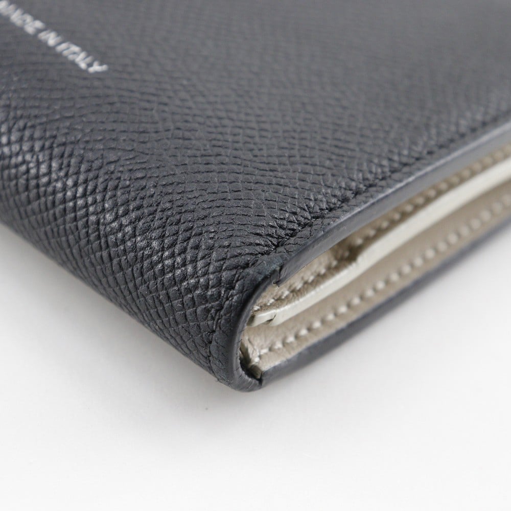 Celine Celine Multifunction Strap Wallet Leather Medium Zwart