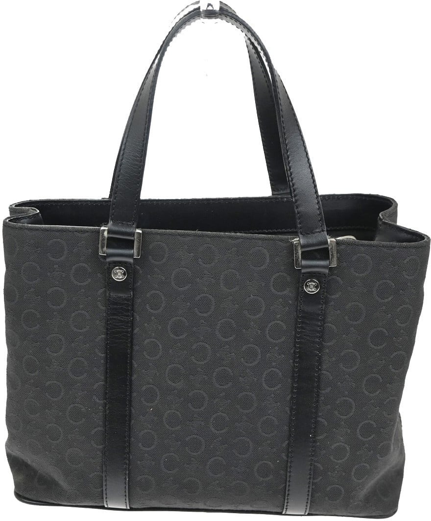 Celine Celine Tote bag Canvas Zwart