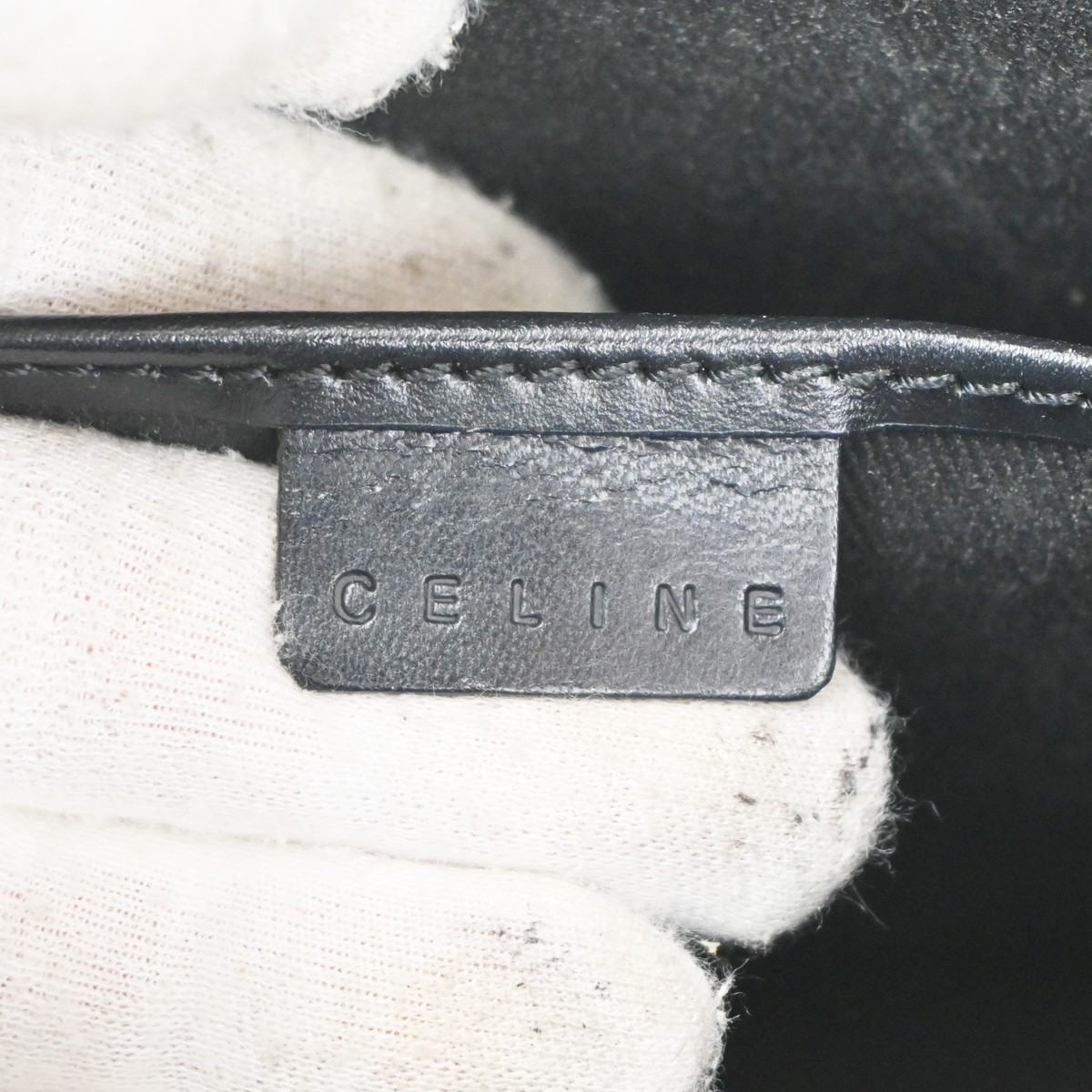 Celine Celine Tote bag Canvas Zwart