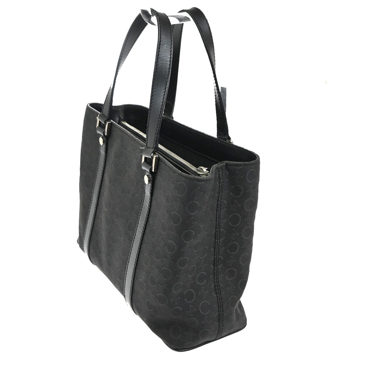 Celine Celine Tote bag Canvas Zwart