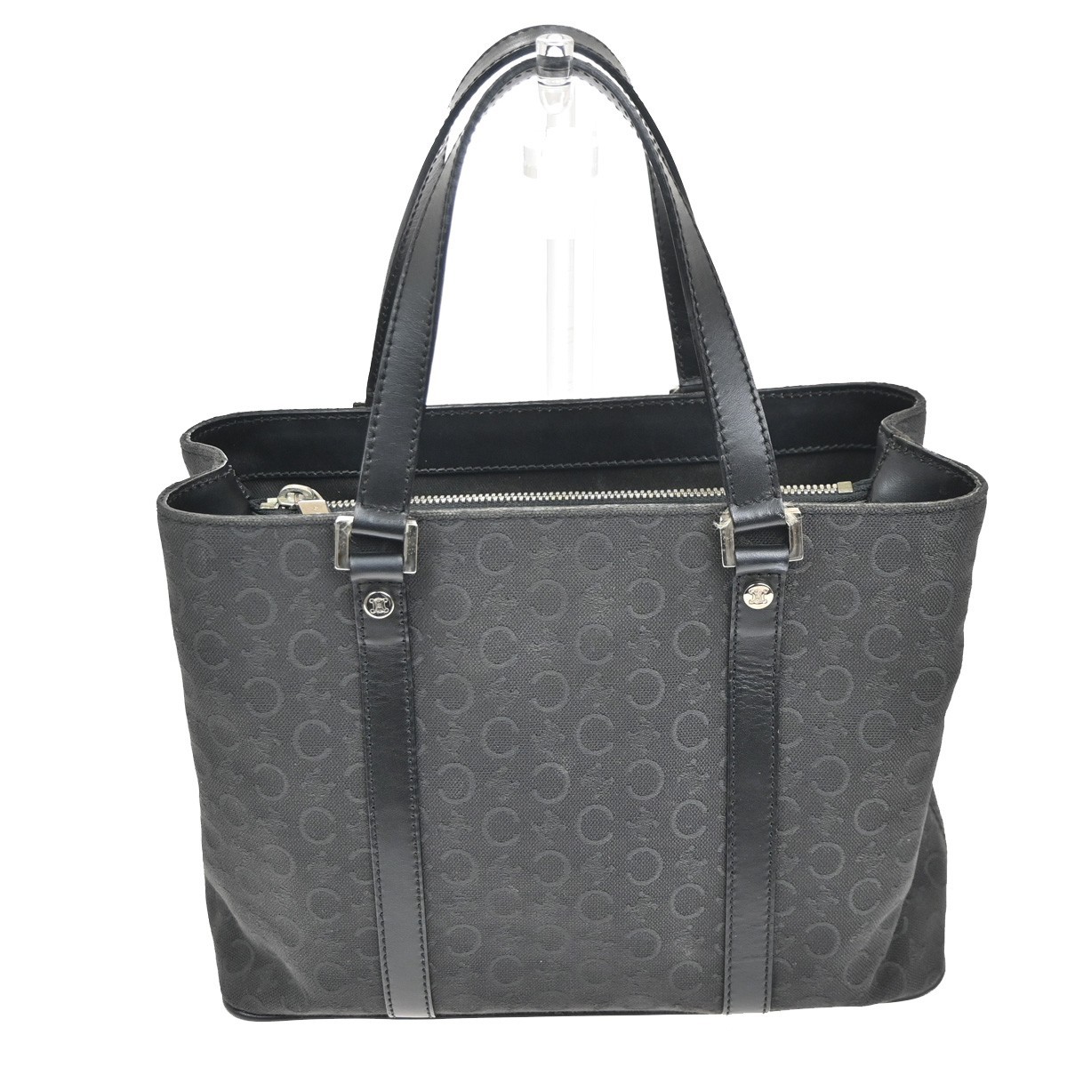 Celine Celine Tote bag Canvas Zwart