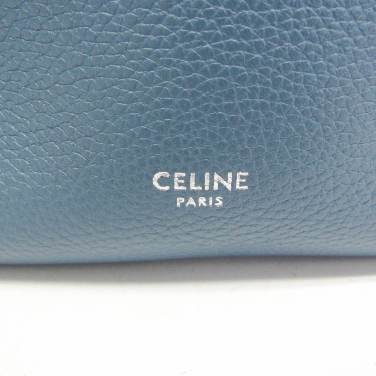 Celine Sangle Seau Calfskin Small Blauw