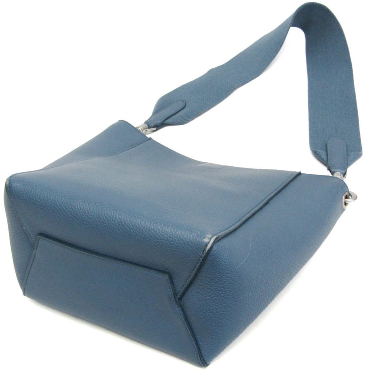Celine Sangle Seau Calfskin Small Blauw