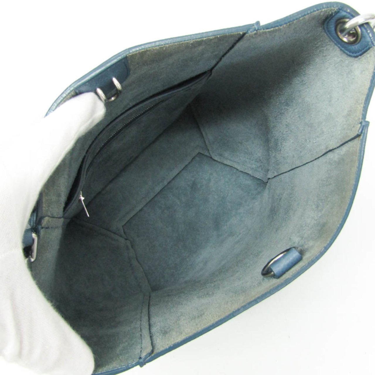 Celine Sangle Seau Calfskin Small Blauw