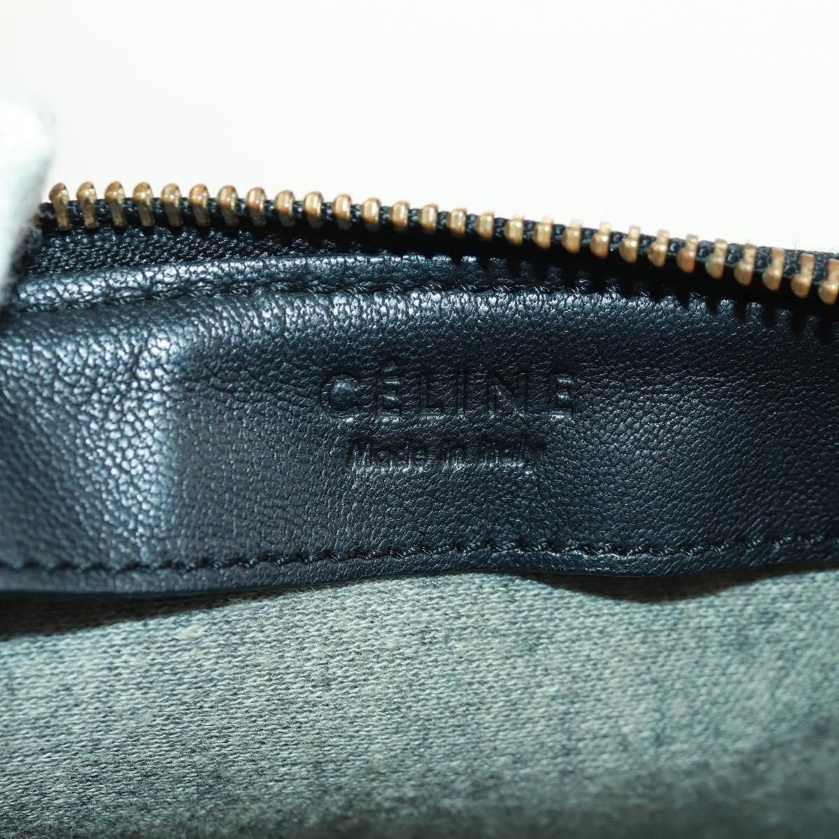 Celine Celine Trio Crossbody Bag Tweed Large Groen