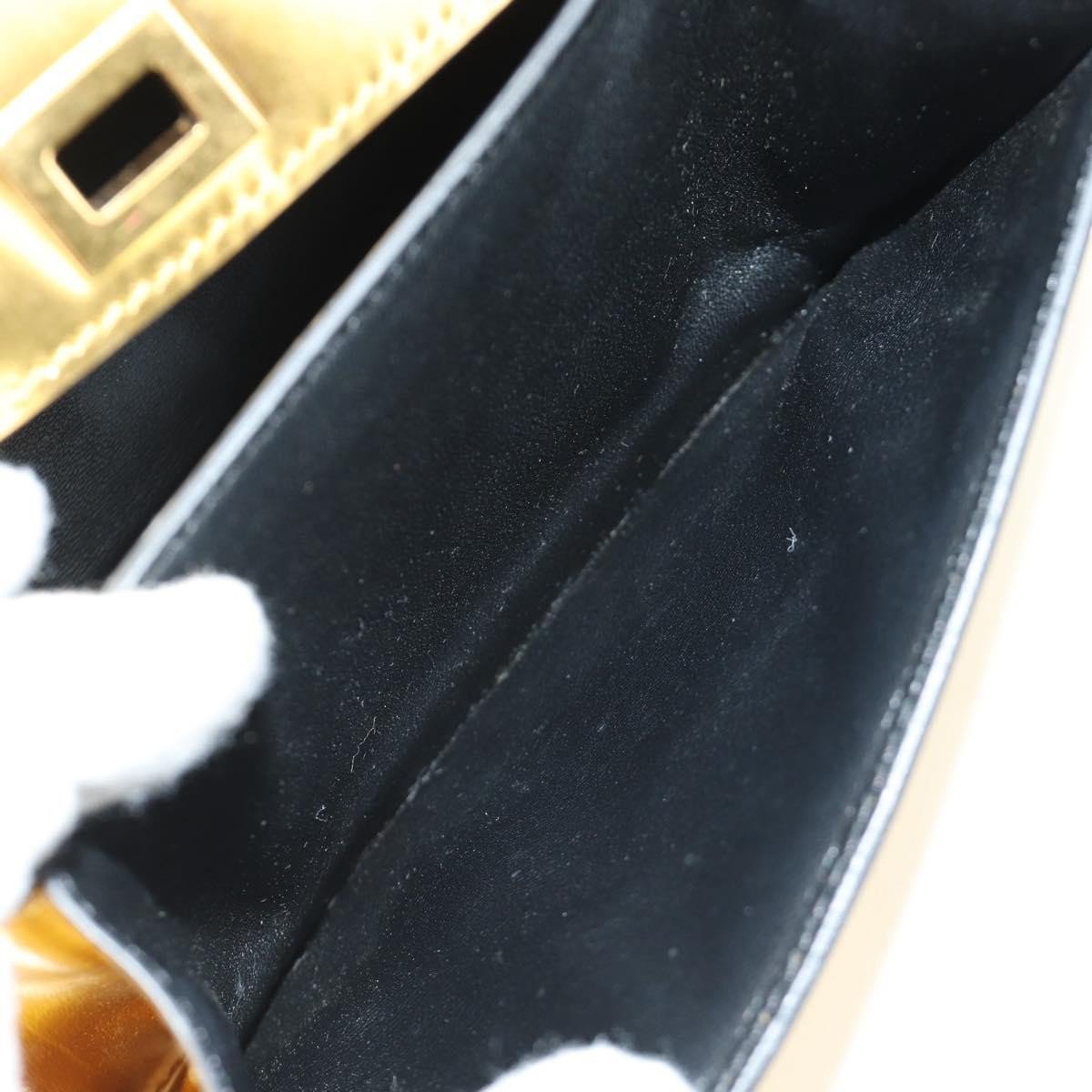 Celine Flap Shoulder Leather Goud