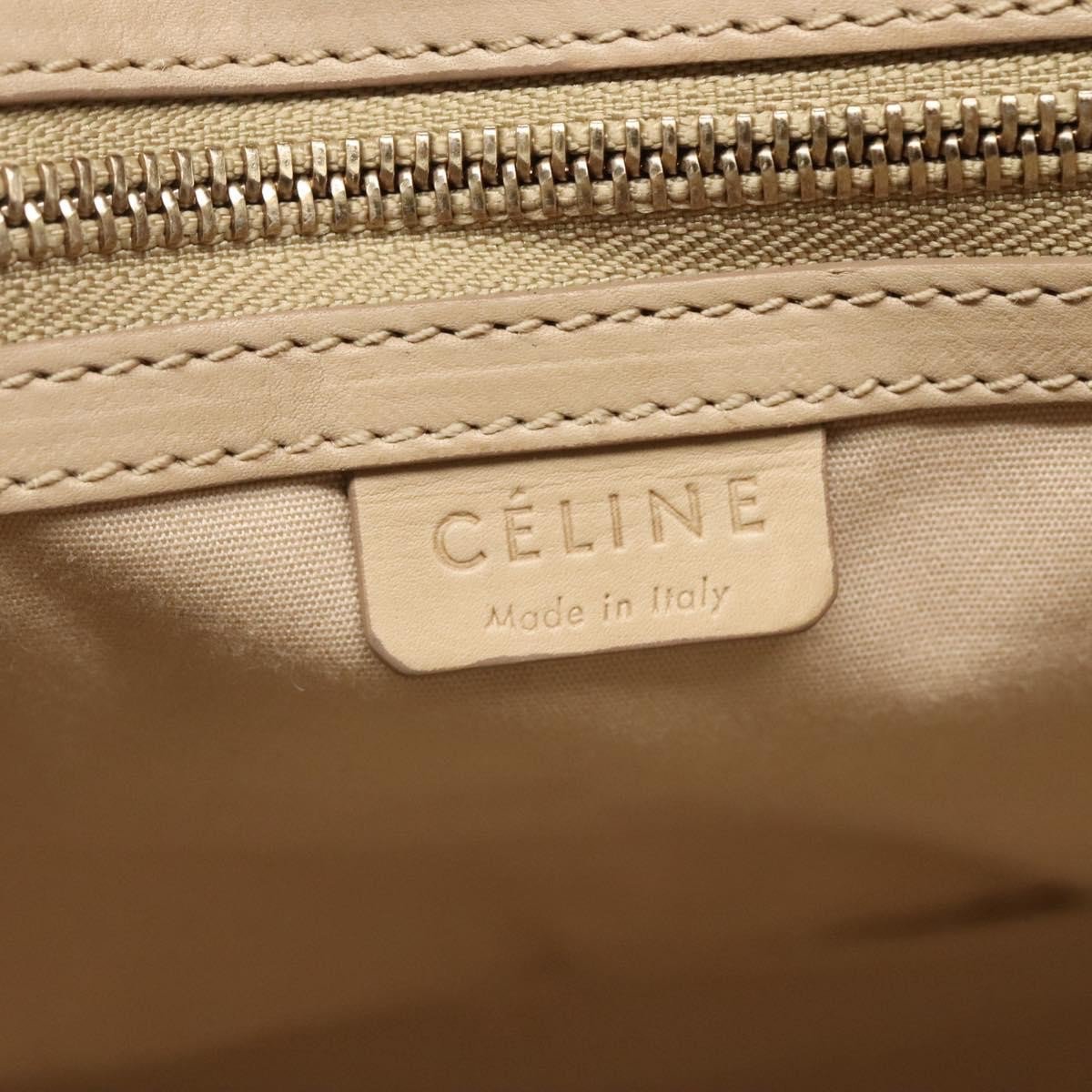 Celine vintage Leather Wit