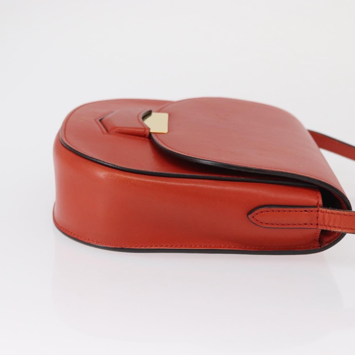 Celine Celine Trotteur Crossbody Bag Calfskin Small Oranje