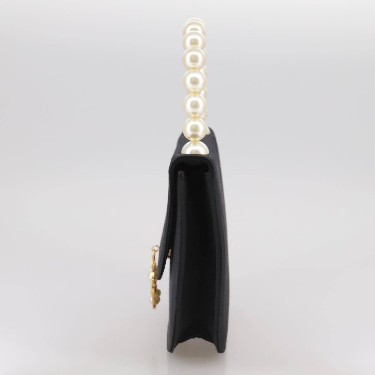 Celine Celine Handbag Satin Zwart