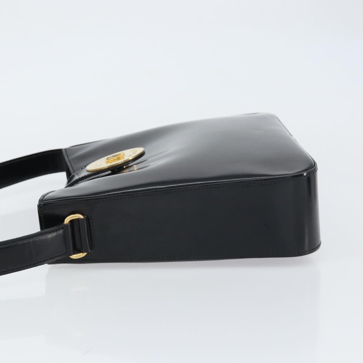 Celine Handbag Patent leather Zwart