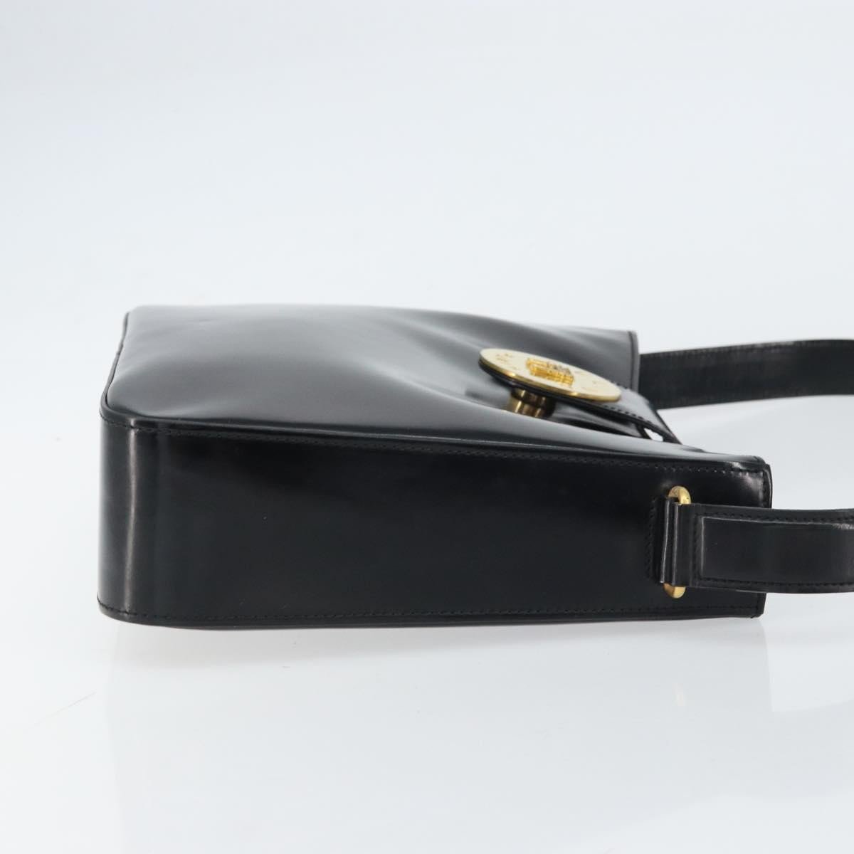 Celine Handbag Patent leather Zwart