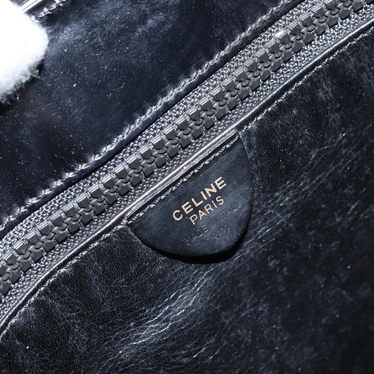 Celine Handbag Patent leather Zwart