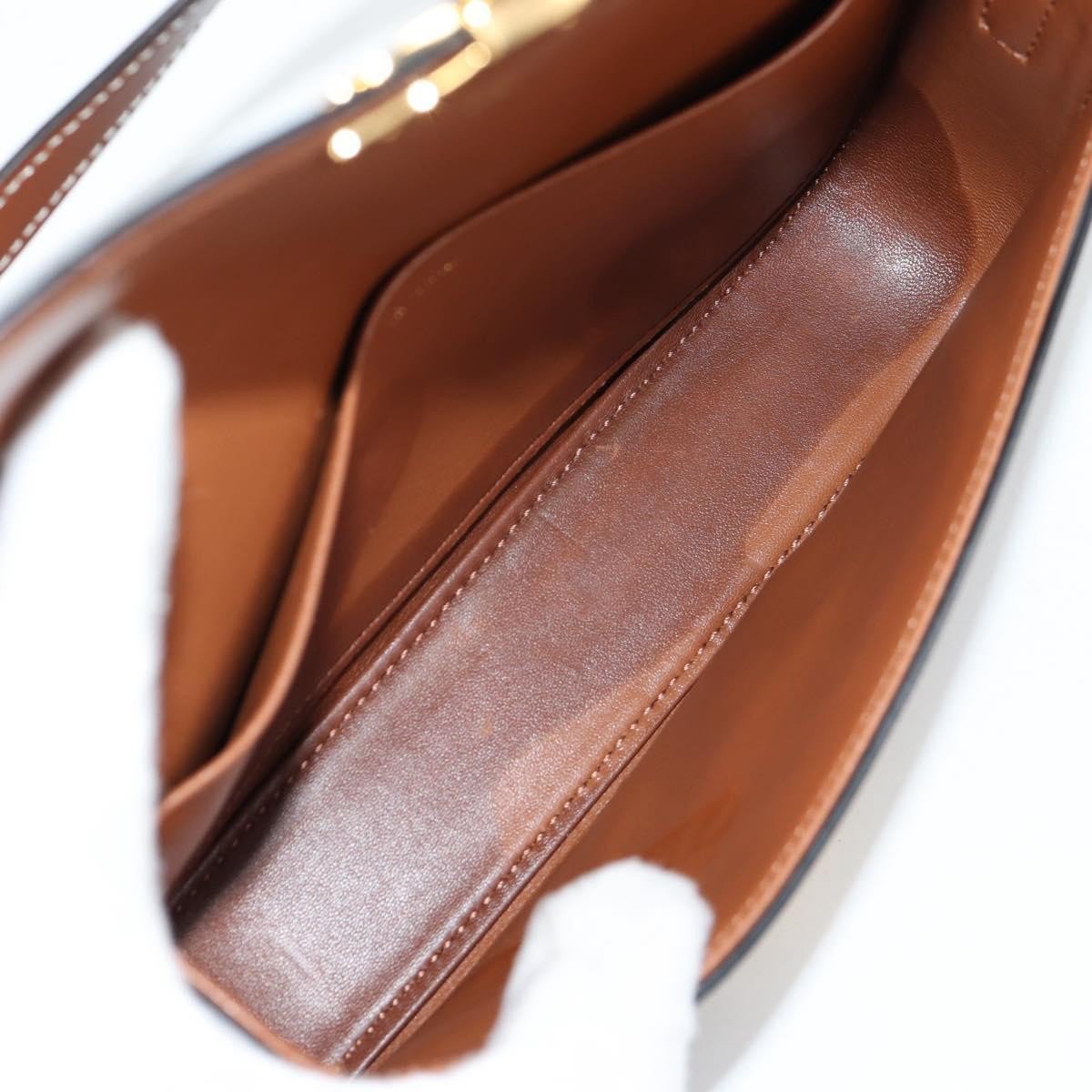 Celine Celine Triomphe East-West Shoulder Bag Triomphe Coated Canvas Zwart