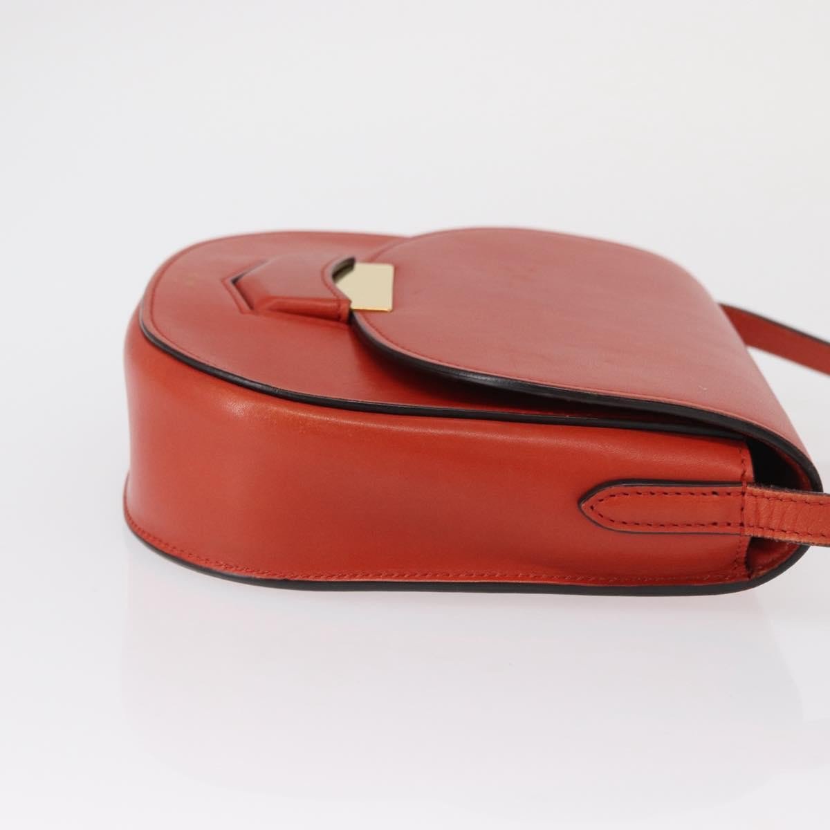 Celine Trotteur Messenger Calfskin Medium Oranje