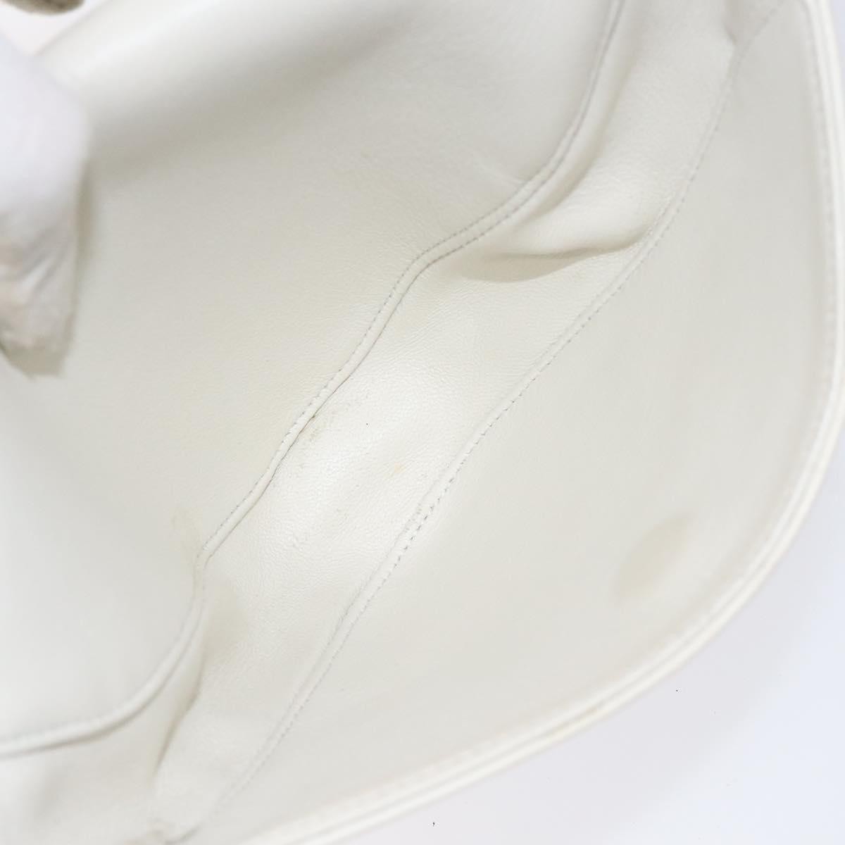 Celine Celine Triangle Bag Leather Small Wit