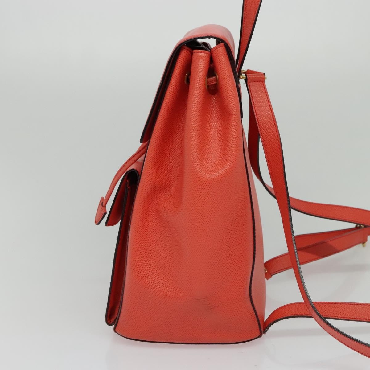 Celine Celine Backpack Leather Oranje