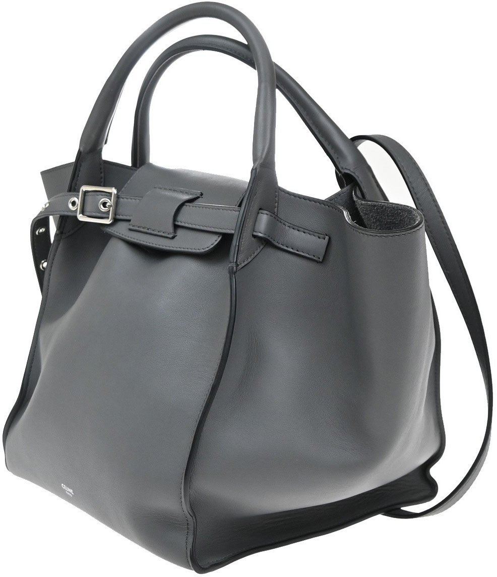 Celine Celine Big Bag Smooth Leather Medium Grijs