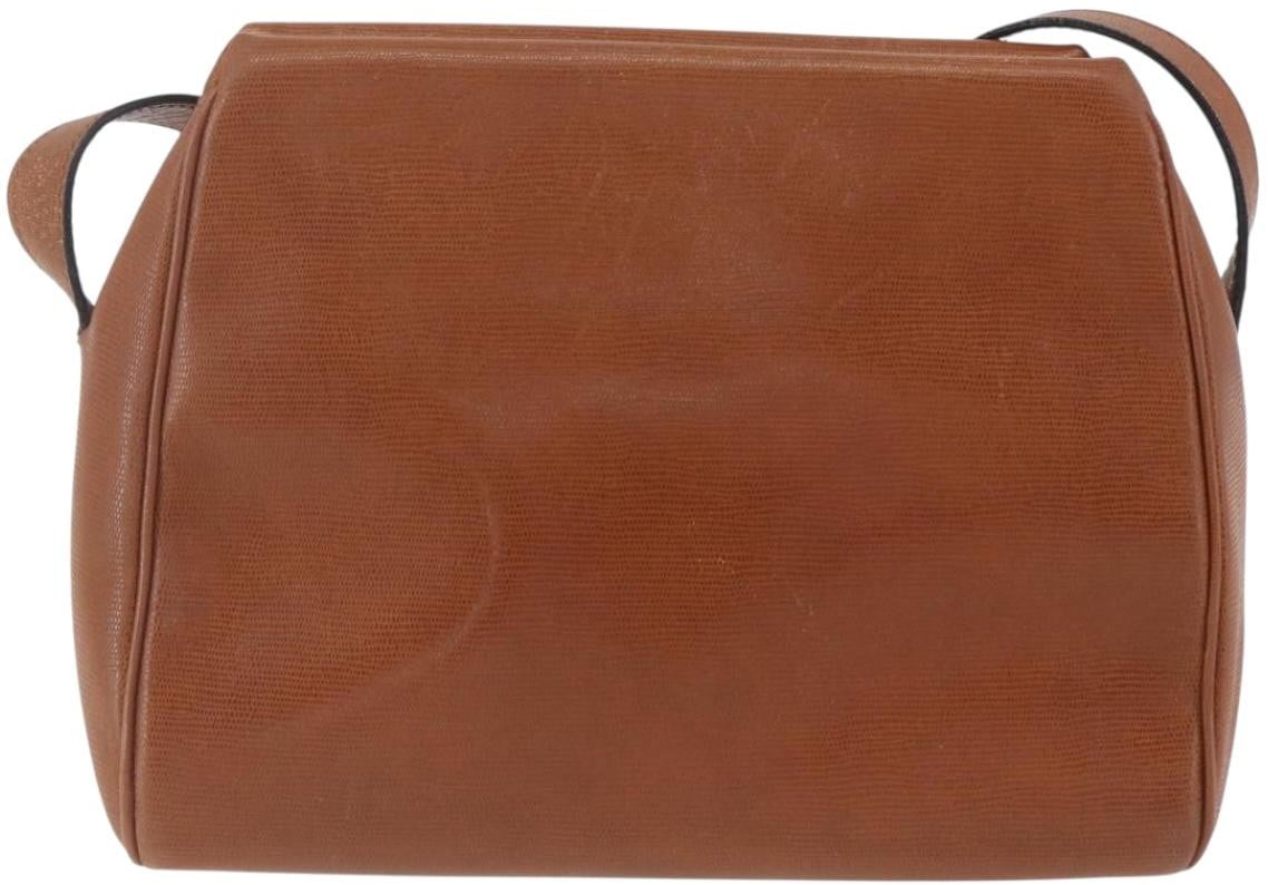 Celine Vintage Circle Logo Leather Small Bruin