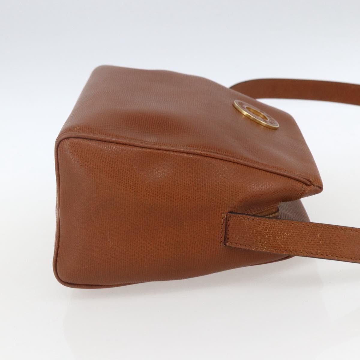Celine Vintage Circle Logo Leather Small Bruin