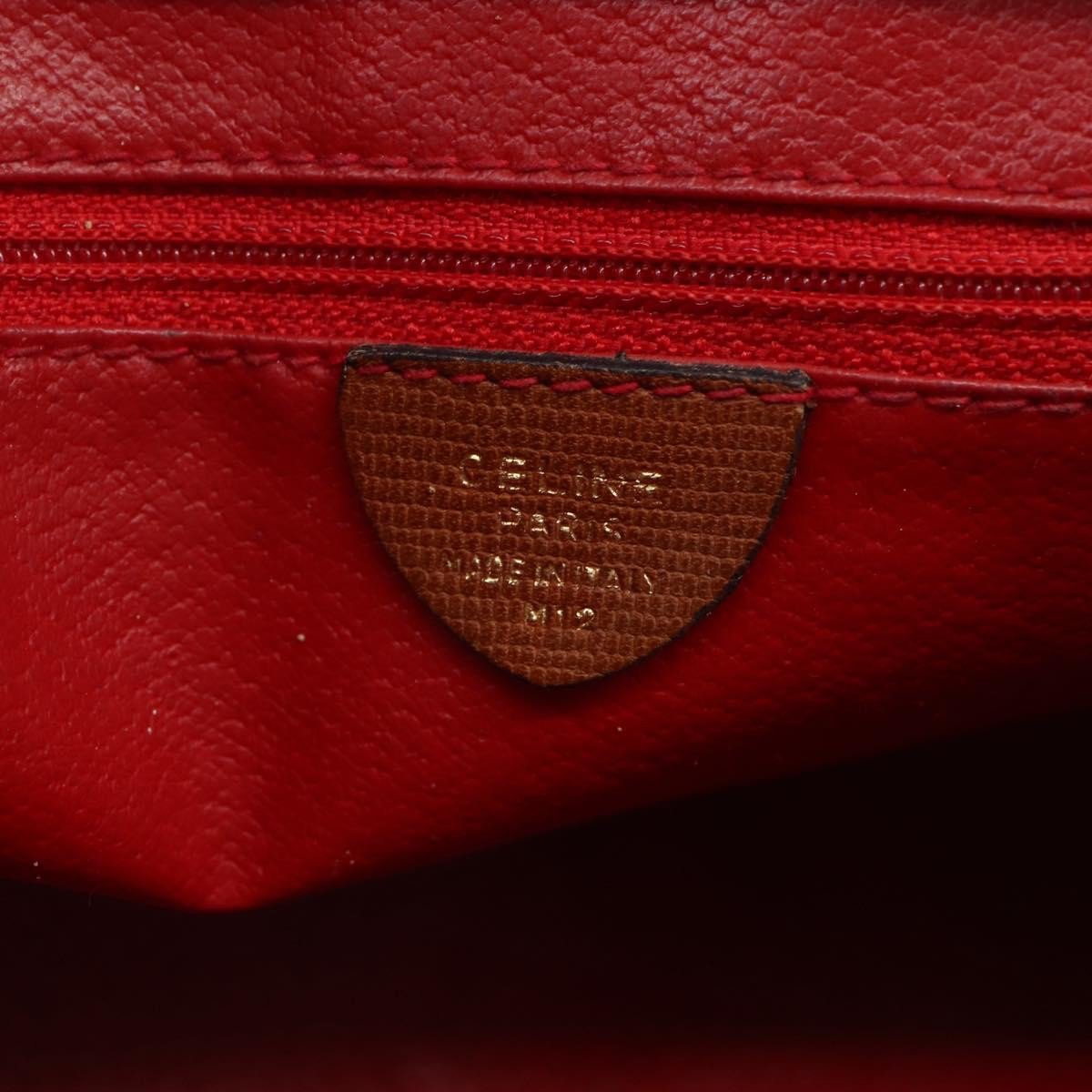 Celine Vintage Circle Logo Leather Small Bruin
