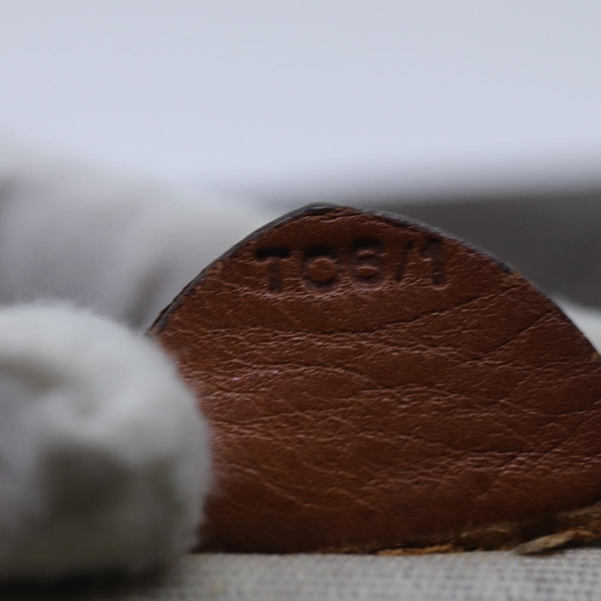 Celine Celine Triomphe Drawstring Bucket Bag Raffia with Leather Teen Bruin