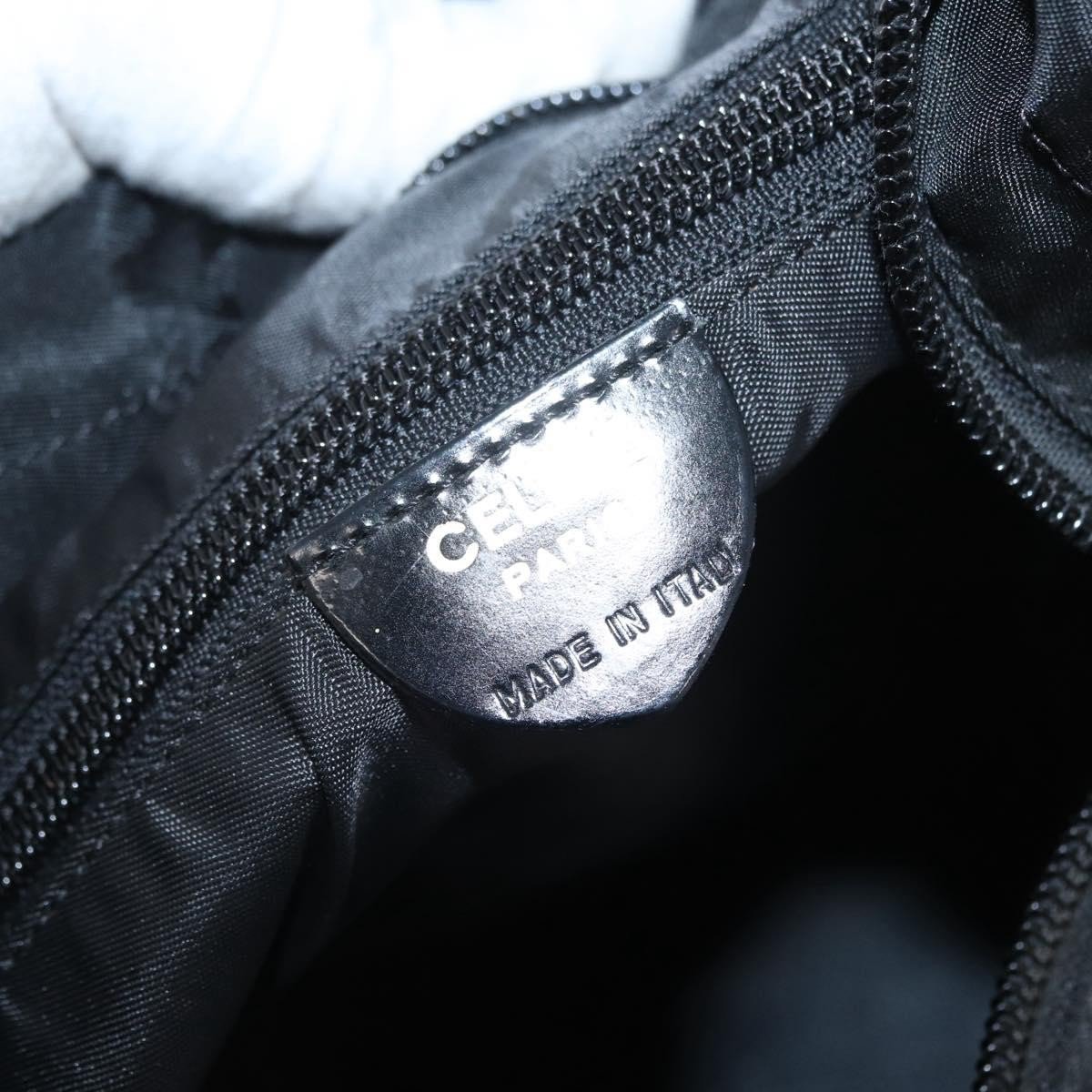 Celine Circle logo Nylon Zwart