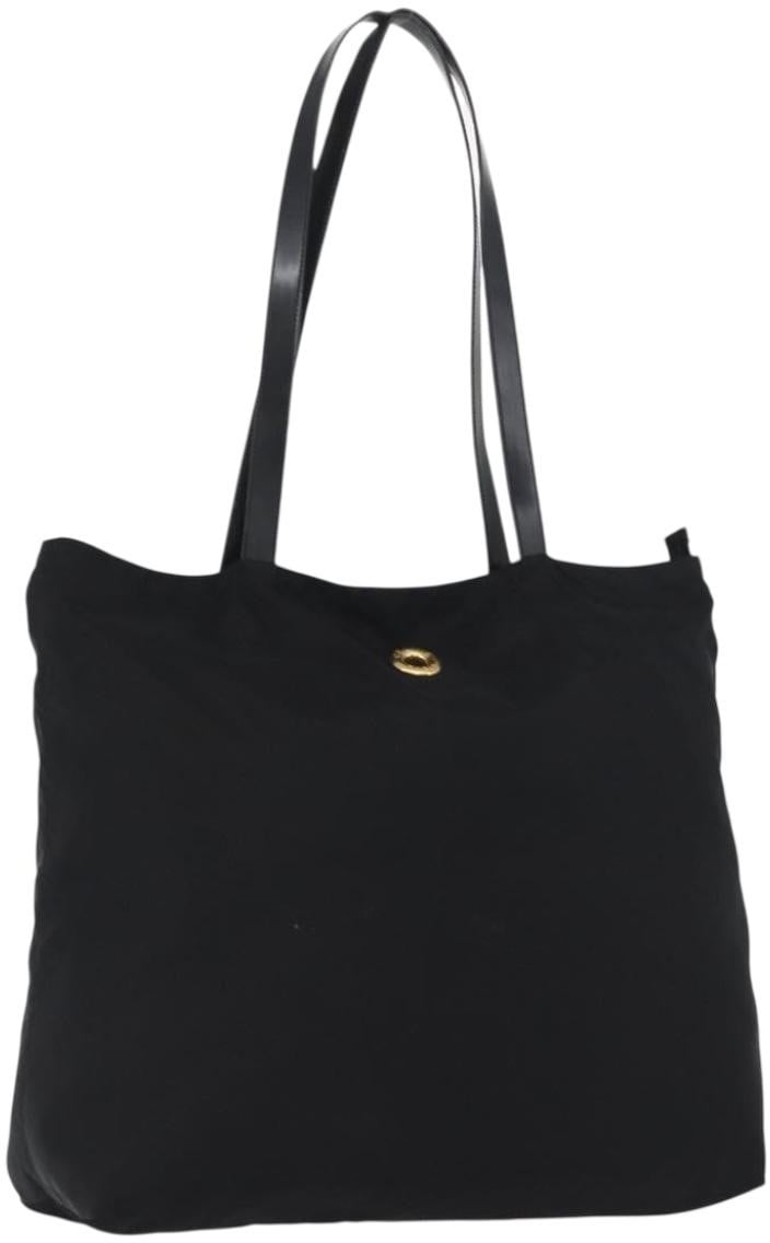 Celine Circle logo Nylon Zwart