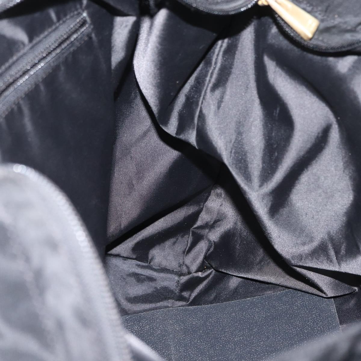Celine Circle logo Nylon Zwart