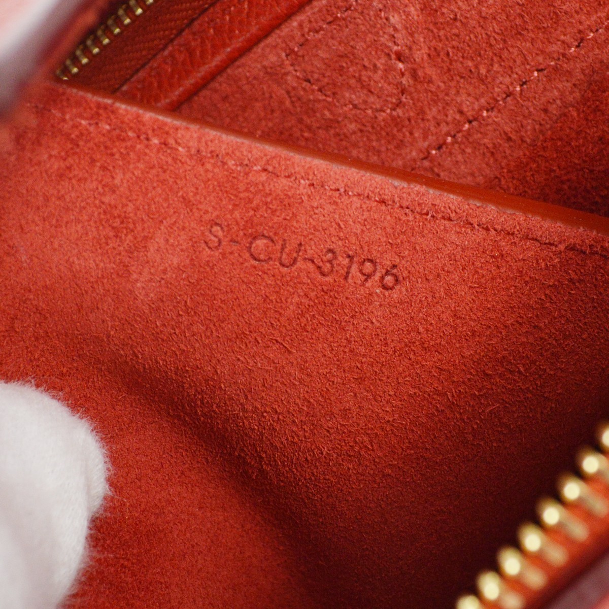 Celine Celine Belt Bag Textured Leather Micro Rood