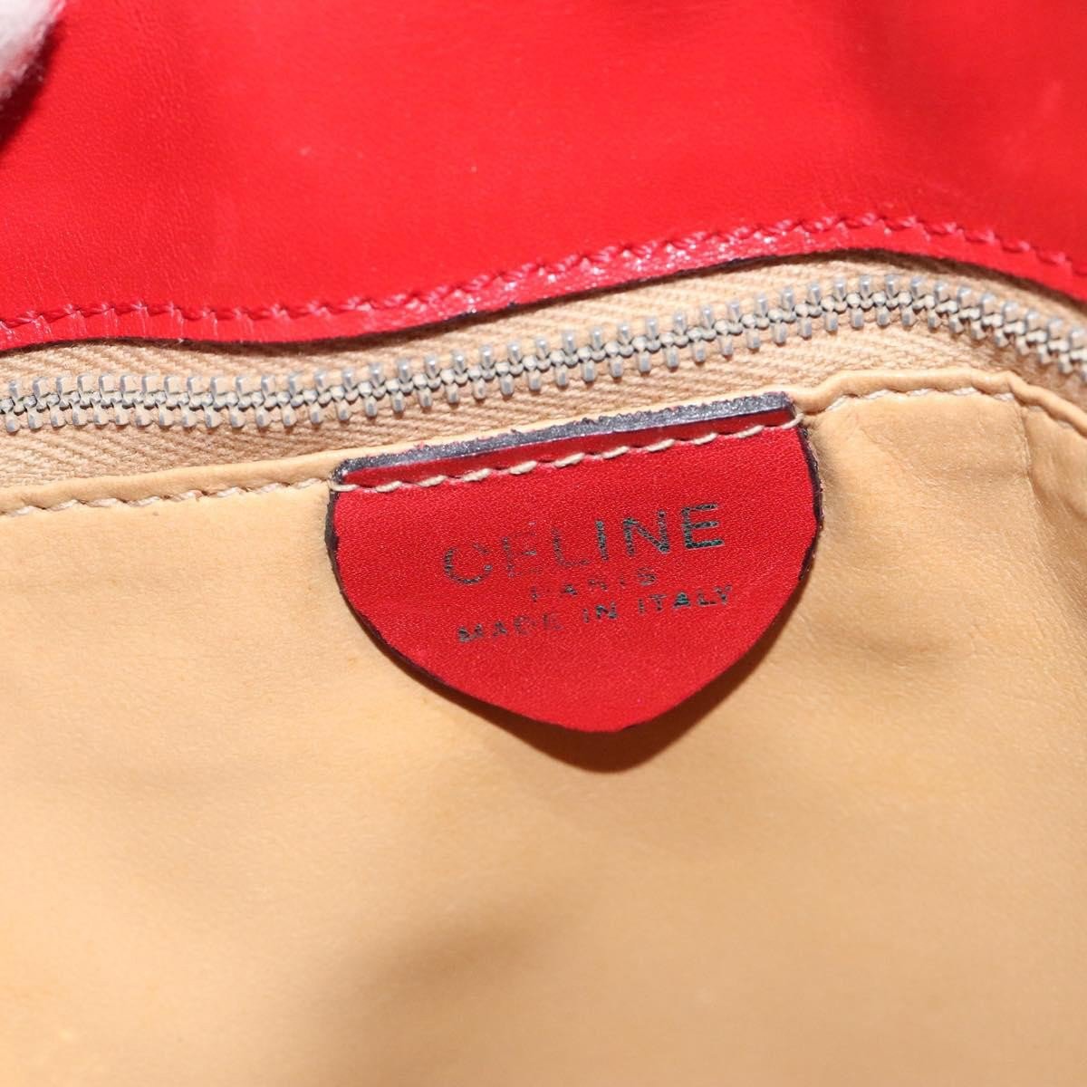 Celine Celine Handbag Canvas Rood