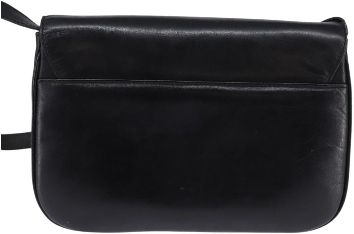 Celine Vintage Leather Zwart
