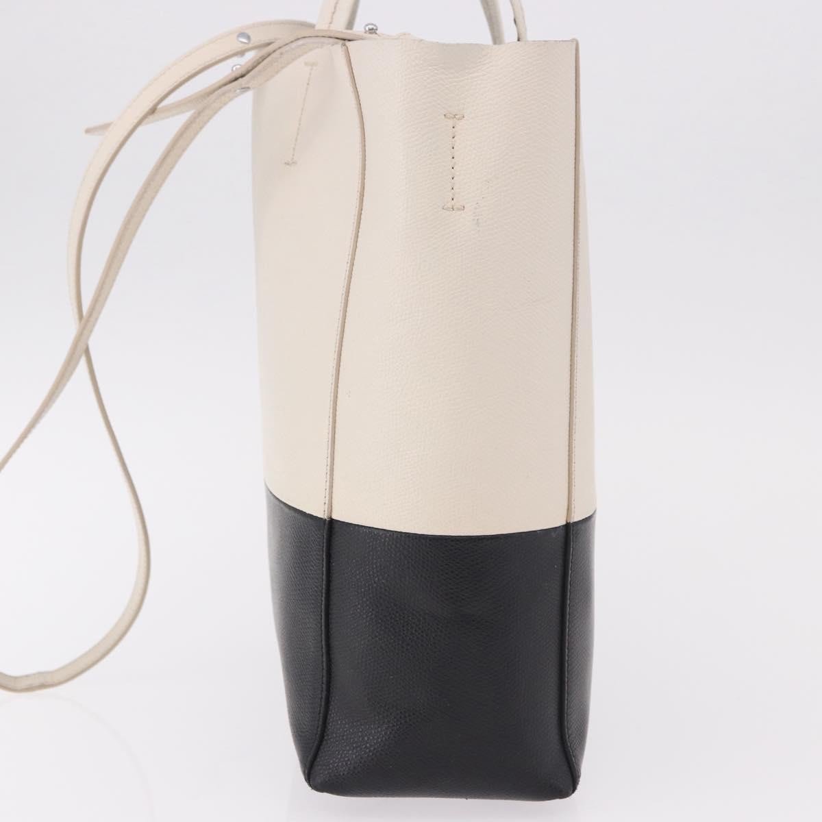 Celine Vertical Bi-Cabas Tote Leather Large Wit