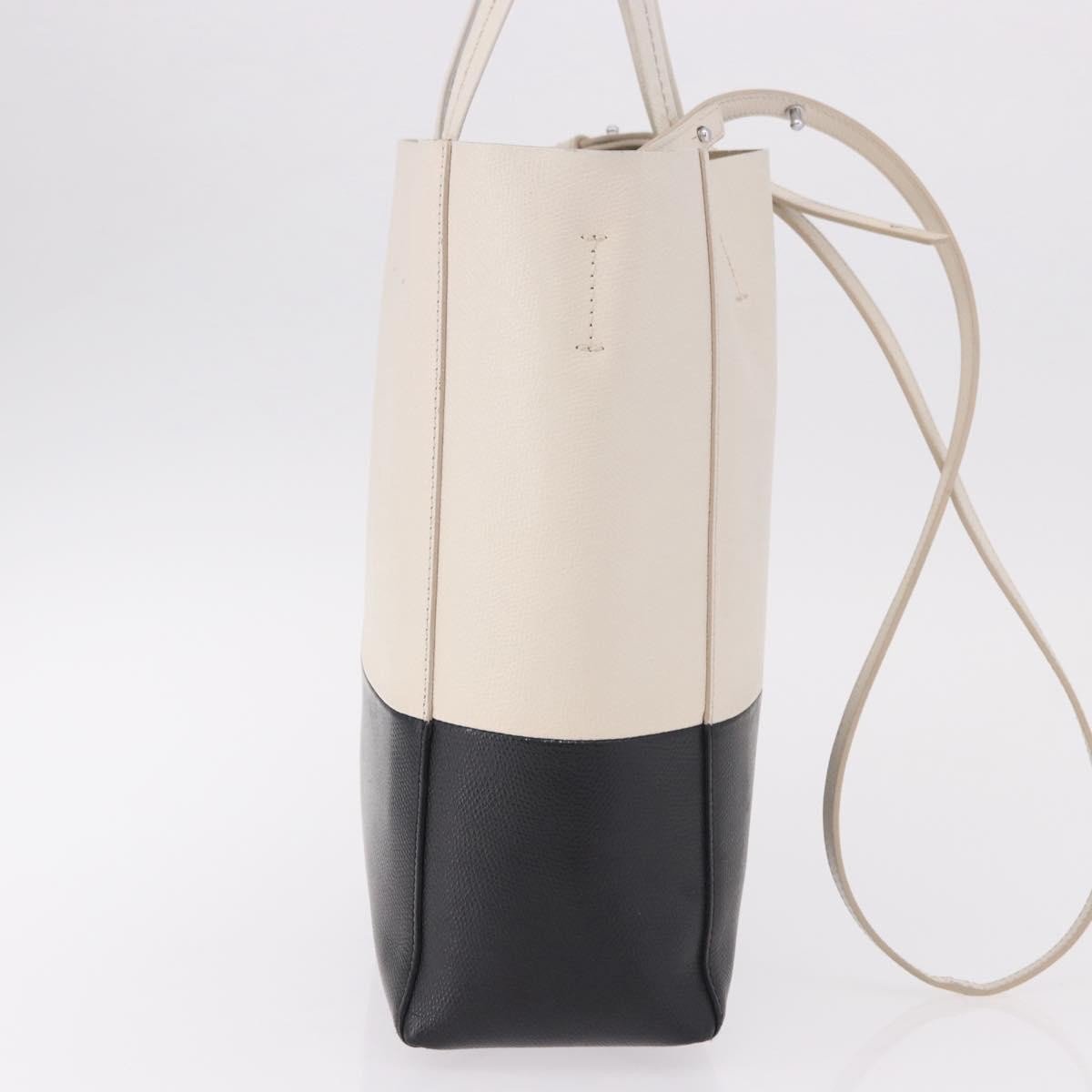 Celine Vertical Bi-Cabas Tote Leather Large Wit